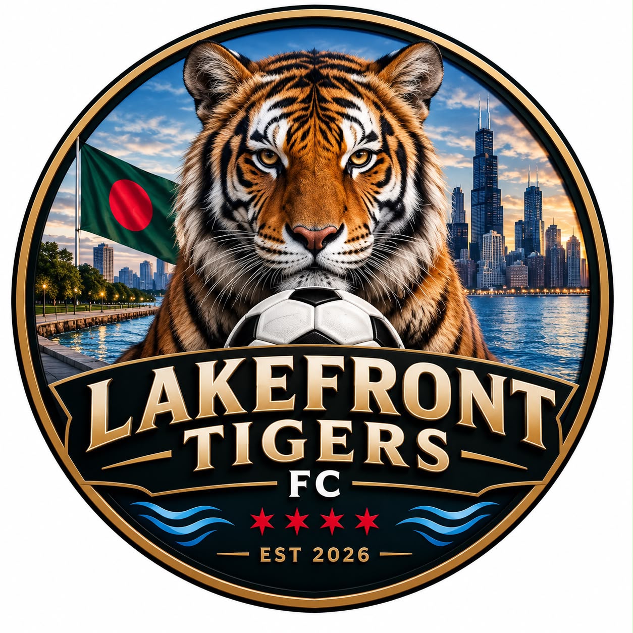 Lakefront Tigers logo